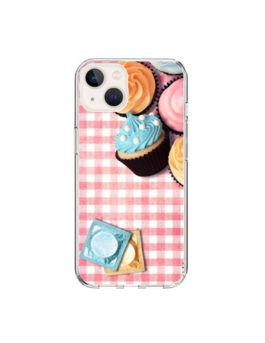 Coque iPhone 15 Petit Dejeuner Cupcakes - Benoit Bargeton