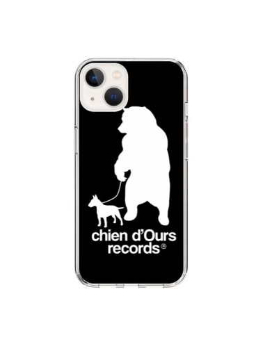 Coque iPhone 15 Chien d'Ours Records Musique - Bertrand Carriere