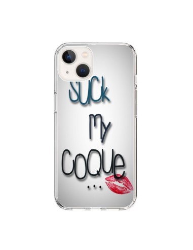 Cover iPhone 15 Suck my Coque Labbra - Bertrand Carriere