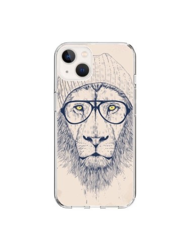 iPhone 15 Case Cool Lion Glasses - Balazs Solti
