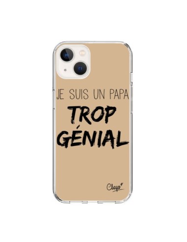 iPhone 15 Case I’m a Genius Dad Beige - Chapo