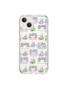 Coque iPhone 15 Licorne Unicorn Cute Swag Transparente -...