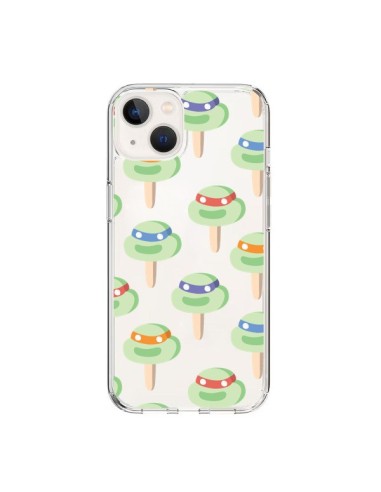 iPhone 15 Case Turtle Ninja Clear - Claudia Ramos