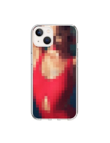 Coque iPhone 15 Summer Girl Pixels - Danny Ivan