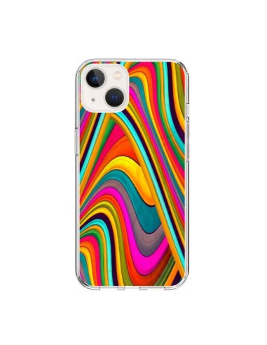 Cover iPhone 15 Acid Vagues - Danny Ivan