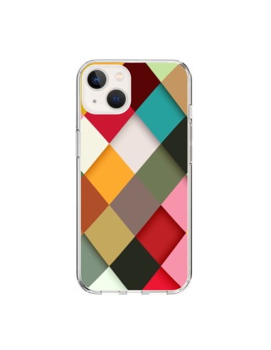 Coque iPhone 15 Colorful Mosaique - Danny Ivan