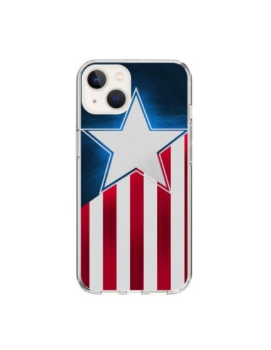 Coque iPhone 15 Captain America - Eleaxart