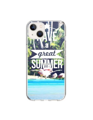 Coque iPhone 15 Have a Great Summer Eté - Eleaxart