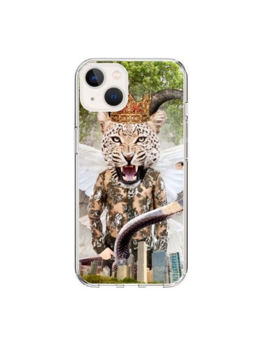 Coque iPhone 15 Hear Me Roar Leopard - Eleaxart