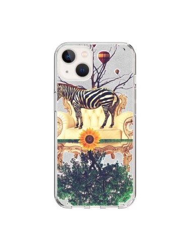 iPhone 15 Case Zebra The World - Eleaxart