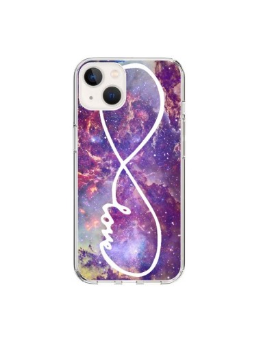 Cover iPhone 15 Amore Forever Infinito Galaxy - Eleaxart