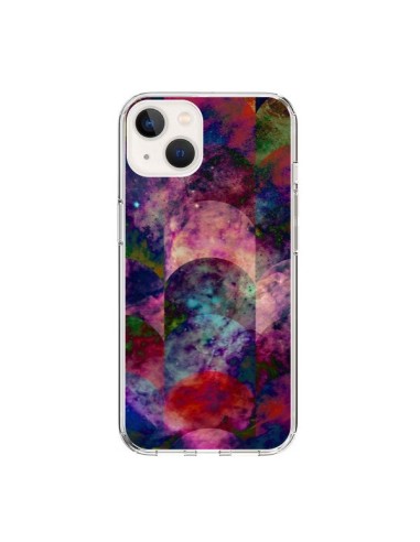 Coque iPhone 15 Abstract Galaxy Azteque - Eleaxart