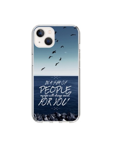 Coque iPhone 15 Sea Mer Plage - Eleaxart