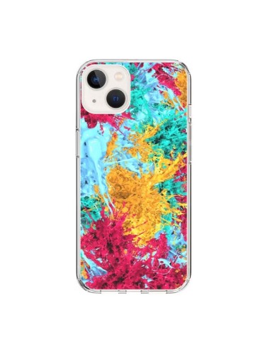 iPhone 15 Case Splash Paint - Eleaxart