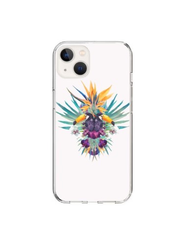 Coque iPhone 15 Exotic Toucans Summer Ete - Eleaxart