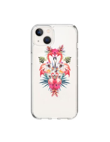 iPhone 15 Case Pink Flamingo Summer - Eleaxart