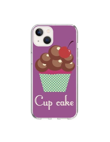 Coque iPhone 15 Cupcake Cerise Chocolat - Léa Clément
