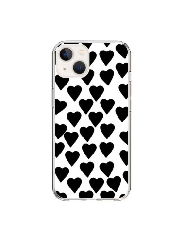 iPhone 15 Case Heart Black - Project M