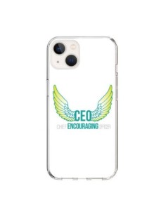 iPhone 15 Case CEO Chief Encouraging Officer Green - Shop...