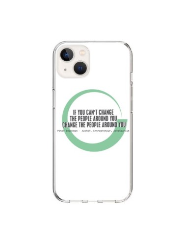 Coque iPhone 15 Peter Shankman, Changing People - Shop Gasoline