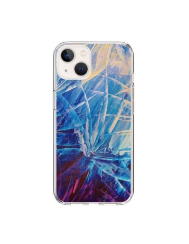 Coque iPhone 15 Fleurs Violettes françaises - Ebi Emporium