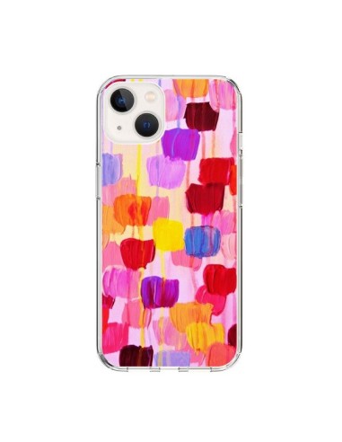 Coque iPhone 15 Pois Roses Dottie - Ebi Emporium