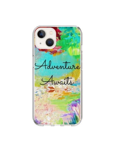 Coque iPhone 15 Adventure Awaits Fleurs - Ebi Emporium