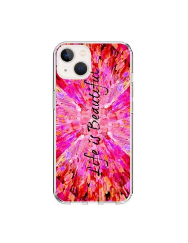 Coque iPhone 15 Life is Beautiful - Ebi Emporium