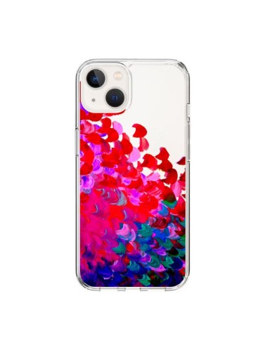 Coque iPhone 15 Creation in Color Pink Rose Transparente - Ebi Emporium