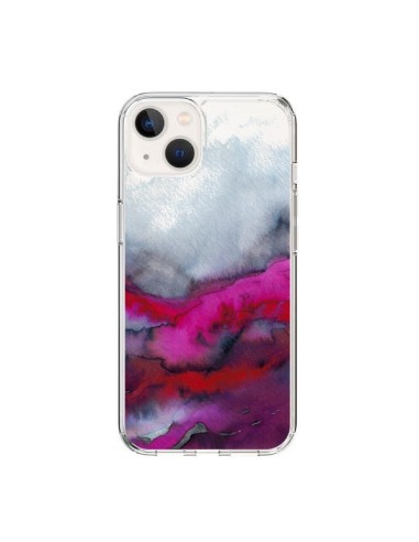 Coque iPhone 15 Winter Waves Vagues Hiver Transparente - Ebi Emporium