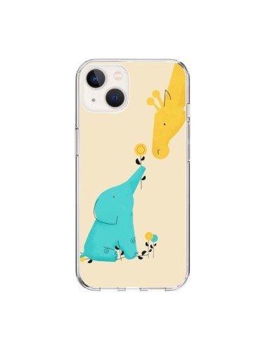 Coque iPhone 15 Elephant Bebe Girafe - Jay Fleck