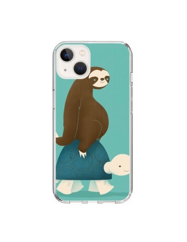 iPhone 15 Case Turtle Taxi Singe Slow Ride - Jay Fleck