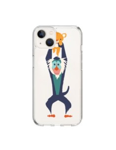 Cover iPhone 15 Futuro Re Leone King Rafiki Trasparente -...