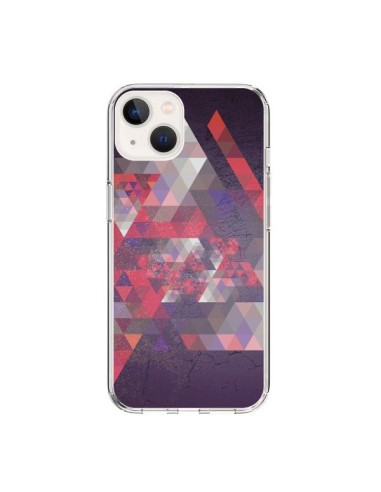 Coque iPhone 15 Azteque Gheo Violet - Javier Martinez