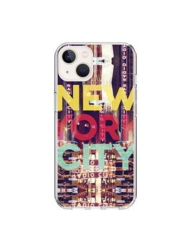 Coque iPhone 15 New York City Buildings - Javier Martinez