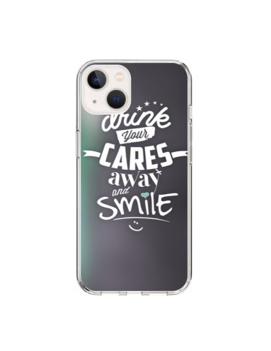 Coque iPhone 15 Drink Gris - Javier Martinez