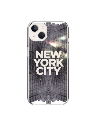 Coque iPhone 15 New York City Gris - Javier Martinez