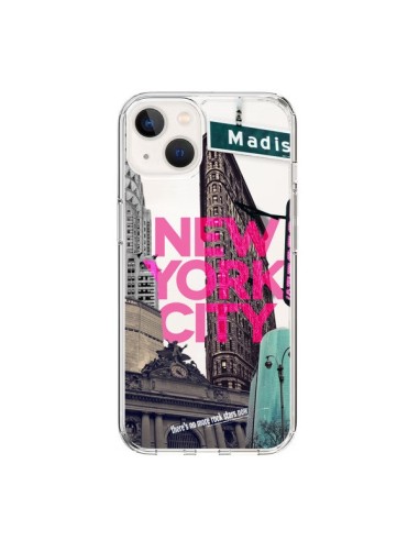 Coque iPhone 15 New Yorck City NYC Transparente - Javier Martinez