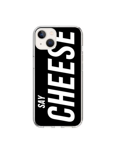Coque iPhone 15 Say Cheese Smile Noir - Jonathan Perez