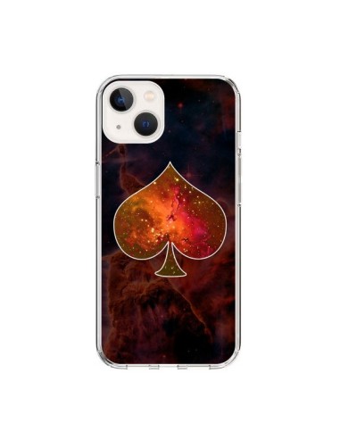 Coque iPhone 15 Nebula Spade Pique Galaxie - Jonathan Perez