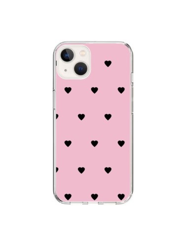 Coque iPhone 15 Coeurs Roses - Jonathan Perez