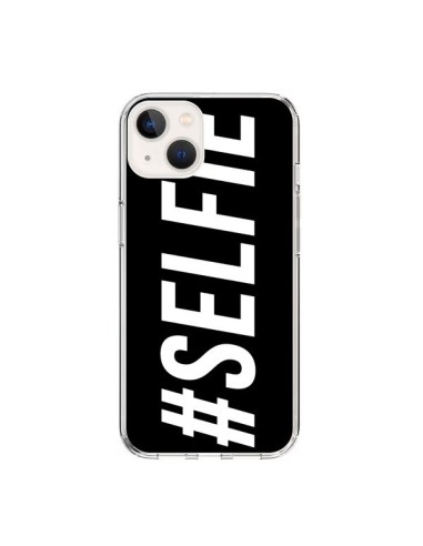 Cover iPhone 15 Hashtag Selfie Nero Orizzontale - Jonathan Perez