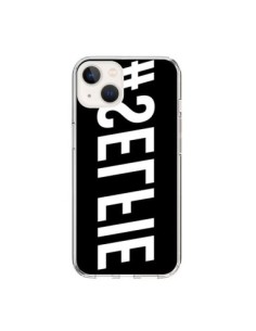 Cover iPhone 15 Hashtag Selfie Bianco Rovesciato...