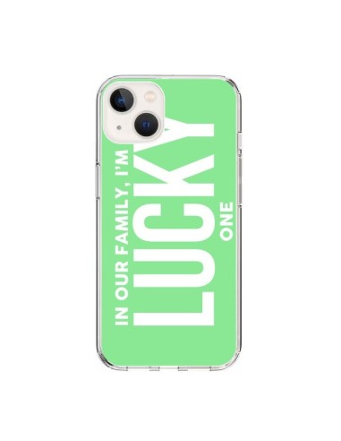 Cover iPhone 15 In our family i'm the Lucky one - Jonathan Perez