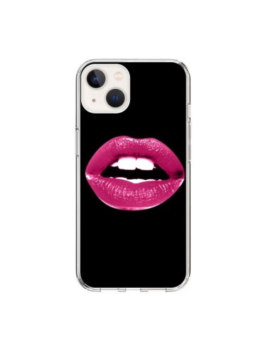 Coque iPhone 15 Lèvres Roses - Jonathan Perez