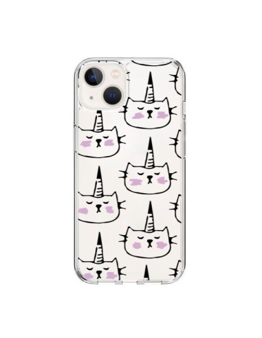 Coque iPhone 15 Licorne Unicorn Dessin Transparente - Dricia Do