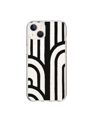 iPhone 15 Case Geometrico Black Clear - Dricia Do