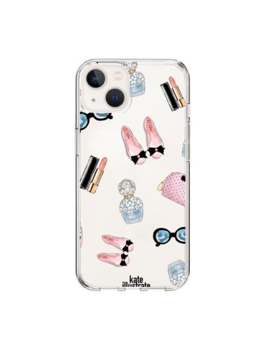 Coque iPhone 15 Essential Beautiful Belle Essentiel Transparente - kateillustrate