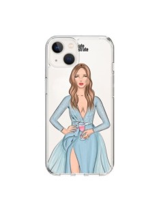 Coque iPhone 15 Cheers Diner Gala Champagne Transparente...