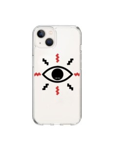 Coque iPhone 15 Eye I See You Oeil Transparente -...